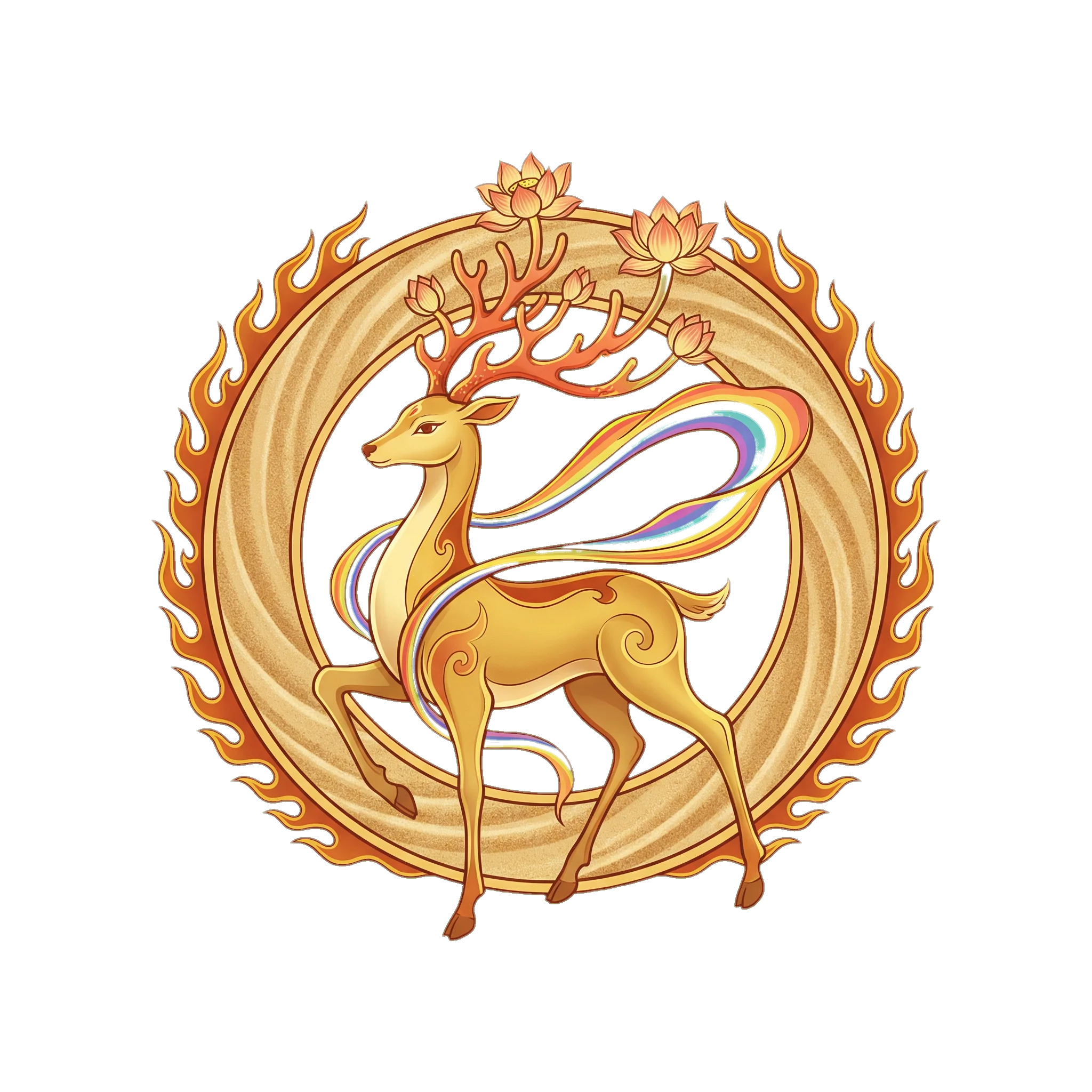 九色鹿 - 梦幻西游知识老人 东方神话动漫